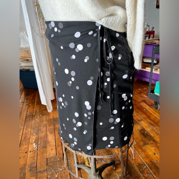 DKMY faux wrap work skirt - Picture 2 of 5